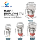 12/16/19/22mm Waterproof Metal Push Button Switch LED Light Momentary Latching Car Engine Power Switch 12V 24V Red Blue