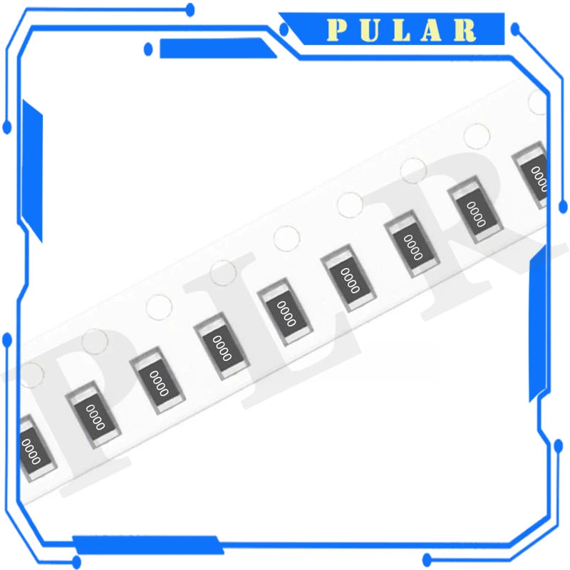 100PCS 5% SMD resistor 0402 0603 0805 1206 1210 1K 1K2 1K5 1K6 1K8 2K 2K2 2K4 2K7 3K 3K3 3K6 4K7 5K1 5K6 6K2 6K8 7K5 8K2 9K1 10K
