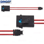 32V ACC Large Size Standard Mini Micro2 Size Car Fuse Holder 16AWG Non-Destructive Fuse Box ATM Blade Fuse Extension Cord