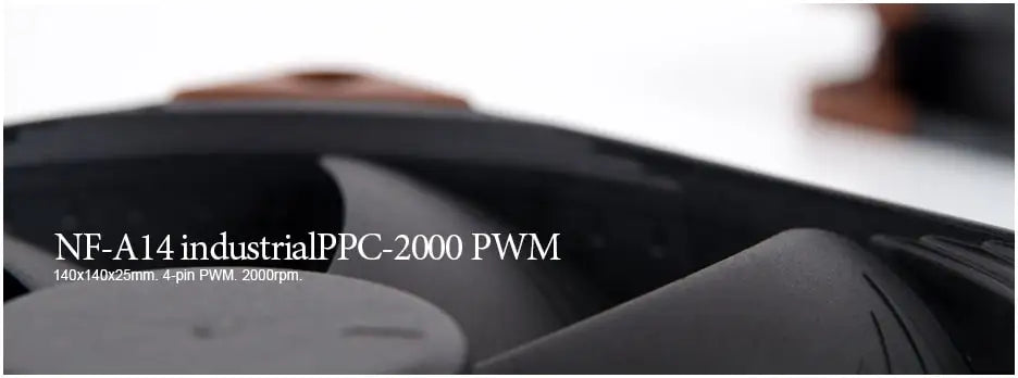 Noctua NF-A14 industrialPPC 2000RPM/3000RPM IP67 140mm Case Fan 12V/24V PWM CPU Cooling Fan Computer Case Industrial Equipment