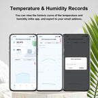 Tuya WIFI Temperature and Humidity Sensor Hygrometer Thermometer with/No LCD Display Indoor Support Alexa Google Assistant