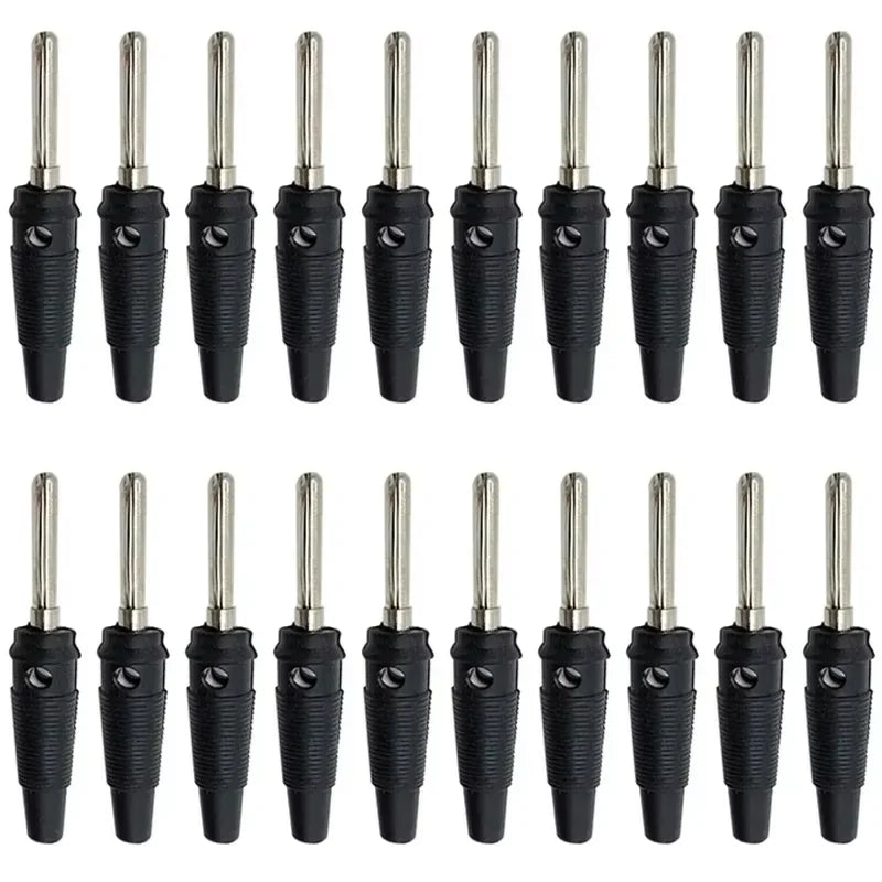10/20 Pcs 4mm Banana Socket female adapter extension Insulated Banana Plug Coupler Connector Female Stackable