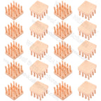 WE DO HEATSINK 10x10xmm 15x15x5mm 15x15x7mm Without or With Thermal Pad Square Pure Copper Heat Sink