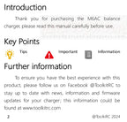ToolkitRC M6AC Smart Lipo Battery Charger Discharger AC 120W DC300W MAX30A for 1-6S Battery FPV Model Spare Part LiHV LIFE LILON