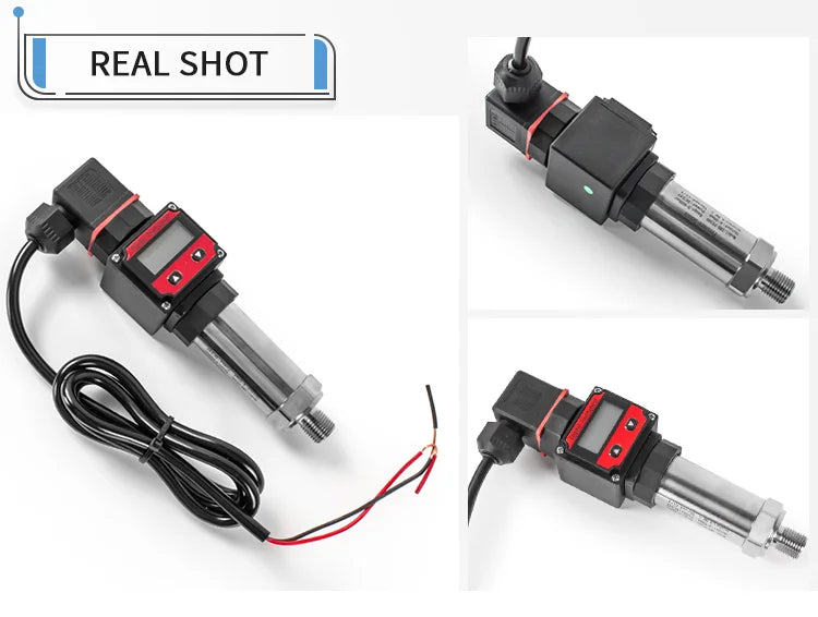 Digital Pressure Transducer RS485 0-10V 4-20mA Digital Pressure Transmitter 0-4bar 0-100bar M20*1.5 Pressure Sensor Transmitter