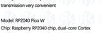 1~4PCS RP2040 Raspberry Pi Pico W Board with 2.4G WiFi Dual-Core 264KB ARM Microcomputers High-Performance Cortex-M0 Processor
