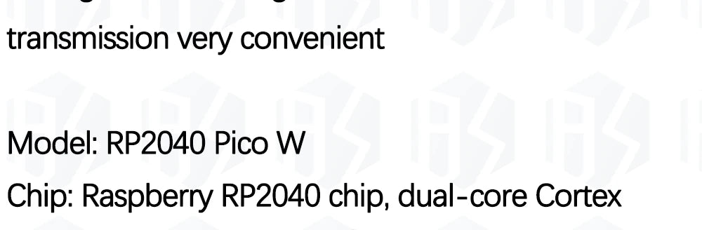 1~4PCS RP2040 Raspberry Pi Pico W Board with 2.4G WiFi Dual-Core 264KB ARM Microcomputers High-Performance Cortex-M0 Processor