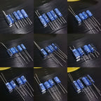 10pcs Nichicon AUDIO KA KT Series Electrolytic Capacitor Hi-Fi Audio 10uF/22uF/47uF/100uF/220uF/470uF/1000uF 25V/50V