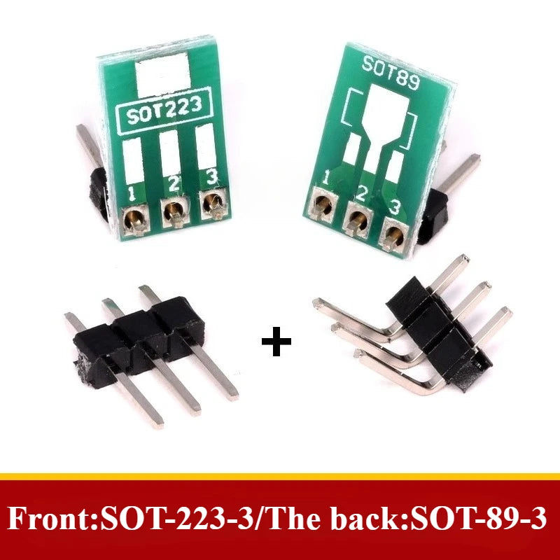 5PCS SOP Adapter Board SOIC-8 SOT23/252 SOP14/16/20/24 SOP28 IC Test Bench Experiment