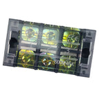 1Pcs TB4503 45A 600V Dual Row Barrier Screw Terminal Block Strip Wire Connector Insulated DIY Electrical Fix Fence High Quality