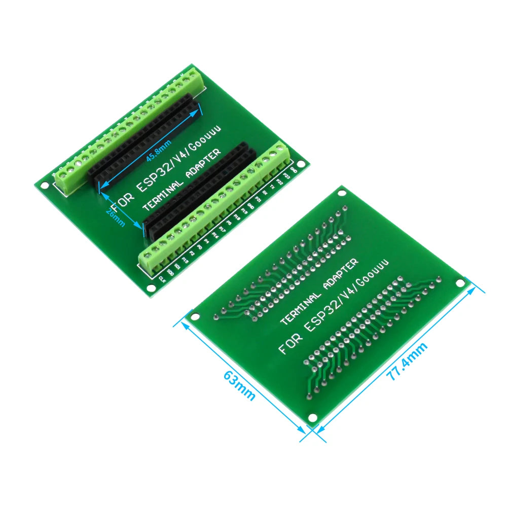 ESP32 ESP8266 Development Board Breakout Board GPIO 1 into 2 Compatible with 38 Pins ESP32S ESP32 Development Board