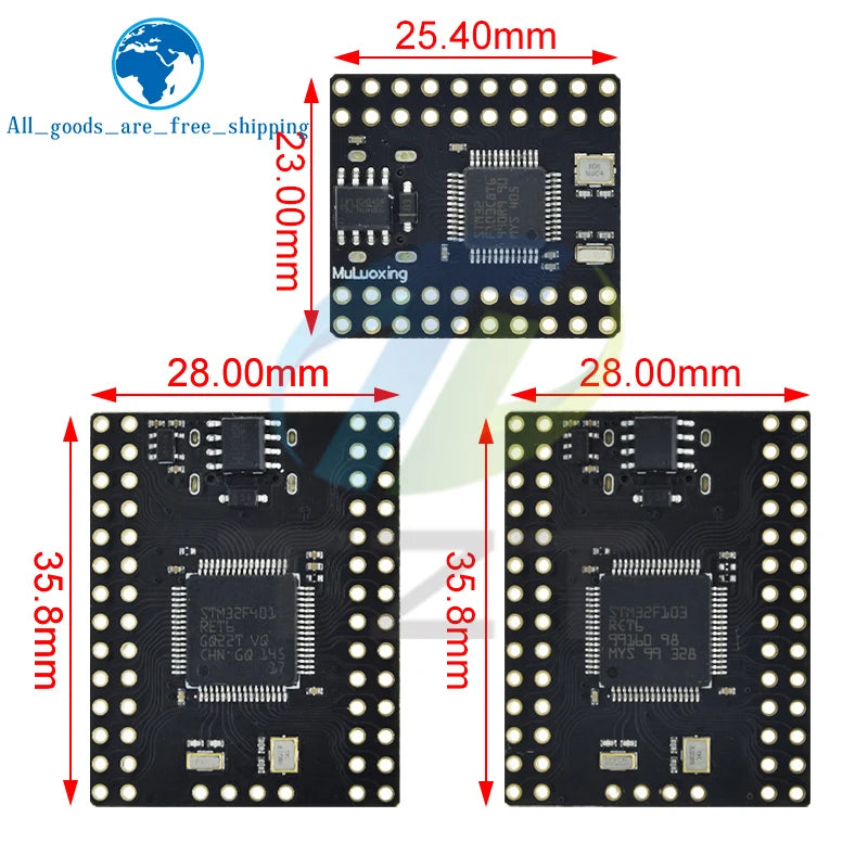 STM32F103C8T6/RCT6 STM32F401RET6 CH340 Development Board Microcontroller Core Board ARM Architecture Minimum System Correx-M3