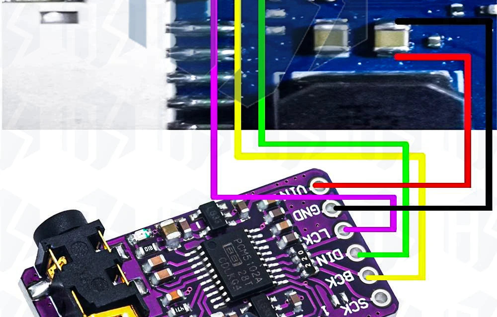 Interface I2S PCM5102A DAC Decoder GY-PCM5102 I2S Player Module For Raspberry Pi PHAT Format Board Digital PCM5102 Audio Board