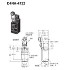 Authentic New Omron D4NA-4132 412G 4122 Safety Limit Switch Sensor
