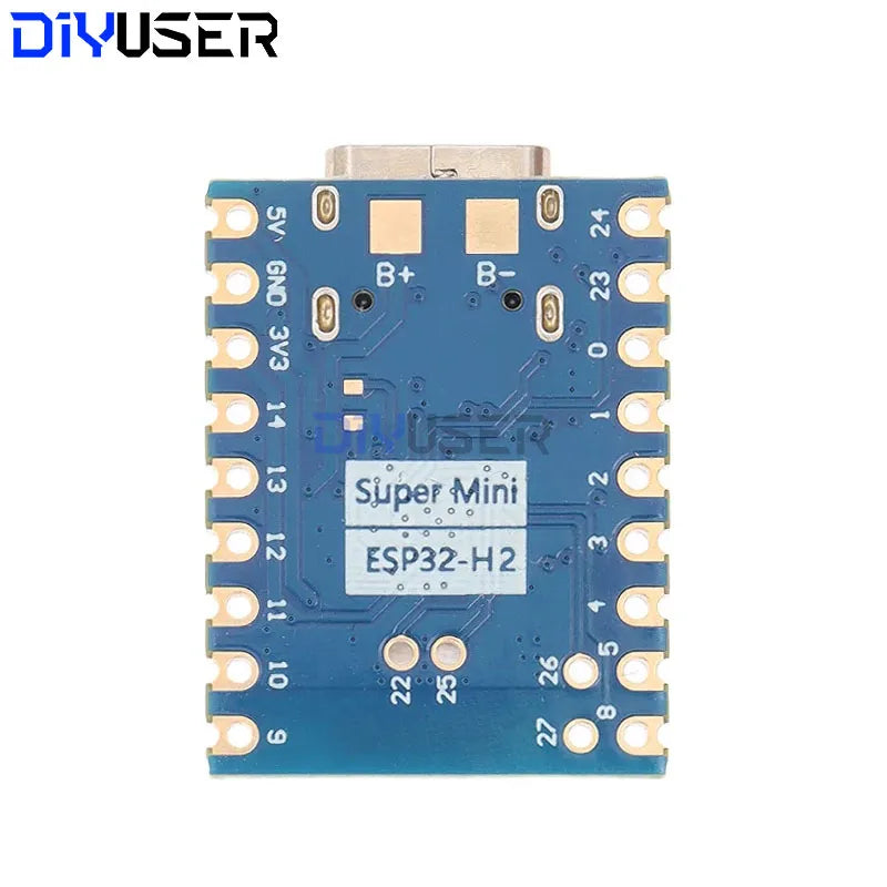 DIYUSER ESP32-H2 SuperMini Development Board Bluetooth 5 Microcontroller Programming Learning Board