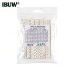 0201 0402 0603 0805 1206 1% 5% SMD Resistor Assorted Kit 1R-1M 10K 100K 1K 100R Resistance Set DIY