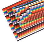 2Meter 6P/10P/12P/14P/16P/20P/40P 1.27mm PITCH Grey Flat Ribbon Cable 6/8/10/16/20/40 Pin 28AWG WIRE for IDC FC 2.54MM Connector