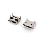 20Pcs Micro USB Type B 5Pin Female Socket 4 Legs Fixed PCB Solder Jack Connector
