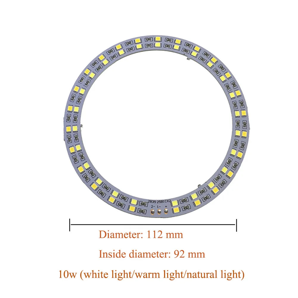 DC5V Dimmable LED Chip 5W-30W Surface Light Source SMD 5730 LED Light Beads DIY Tricolor Adjustable LED Bulb White Warm White