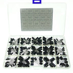 15 Values Electrolytic Capacitor Assortment Kit, 270Pcs 0.1uF to 470uF Aluminum Electrolytic Capacitors Set