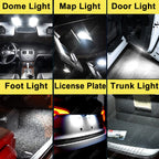 10-40 PCS CANBUS No Error T10 W5W LED Bulb For Car Interior Dome Door Map Trunk License Plate Lights 12V 26SMD 400LM 6500k White