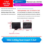 CBB61 Fan Air Conditioner Starting Capacitor 450V 1/1.2/1.5/2/2.5/3/3.5/4/4.5/5/6/7/8/10/12UF Ceiling Fan Hood Motor Capacitor