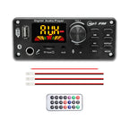DC 7-24V MP3 Audio Decoder Module Bluetooth 5.0 Lossless Amplifier Decoder Board Music Playback Volume Controller 87.5-107.5MHz