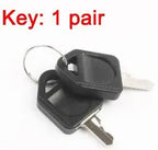 2/3 Positions Rotary Buttons 16/19/22mm Metal Brass Chrome Key Push Selector Switch 2NO2NC Press Without LED 2 keys