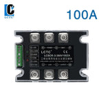 LCTC Voltage Regulator Module 380V Three Phase Solid State Relay 25A 40A 60A 100A 150A 200A SSR Fully Isolated Intelligent AC