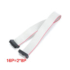 Gray Flat Ribbon Cable 1.27MM 2.0MM 2.54MM Pitch AVR 20cm Data Line Wire FC-6/8/10/12/14/16/20/24/26/30/34/40/50P Pin Connector