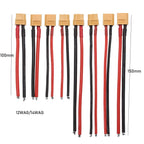 XT60 Connector Plug With Silicone Wire 12/14 AWG Female/Male Cable Dual Extension 10CM/15CM Battery Connectors Model Accessories