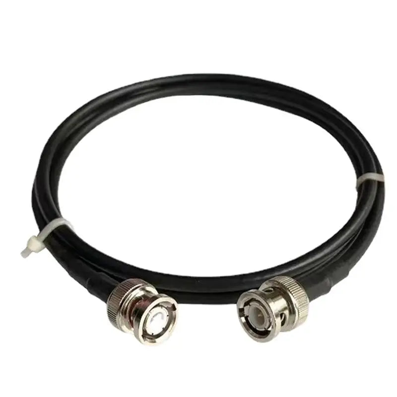 RG174 Coax Cable Q9 BNC Male To BNC Male Connector BNC Male Crimp for RG-174 Extension Copper Feeder Wire for Coax Card Antenna