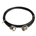 RG174 Coax Cable Q9 BNC Male To BNC Male Connector BNC Male Crimp for RG-174 Extension Copper Feeder Wire for Coax Card Antenna