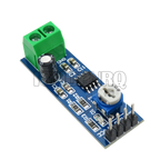 LM386 5V-12V Input Audio Power Amplifier Module 200 Times Gain Amplifier Board Mono Power Amplifier