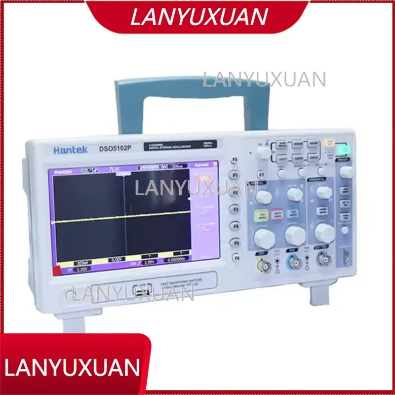 Hantek DSO5102P Digital Oscilloscope 100MHz 2 1GSa/s Real-Time Sample Rate USB