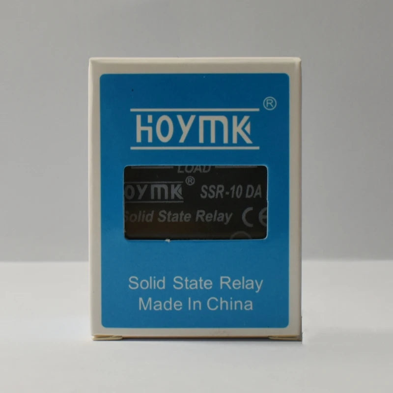 12V 24V Solid State Relay DC to AC SSR Module 230V AC Load 3-32VDC Input for Home SSR-10DA SSR-25DA 40DA 60DA 80DA 100DA 120DA