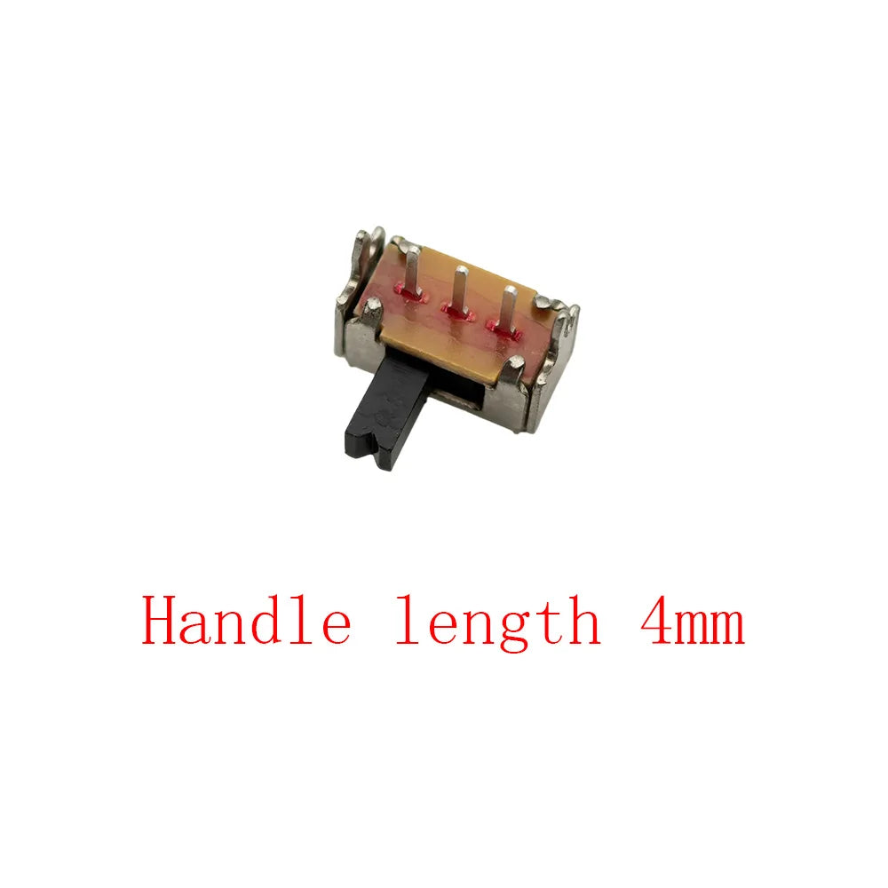 20Pcs SPDT 1P2T Slide Switch Mini Toggle Switch 2 Position 3 Pin On-Off DIP for DIY Power Electronic Projects PCB DC 50V 0.5A