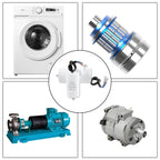 1Pcs CBB60 Motor Run Capacitor 450VAC Lead Wire with Mounting Screw 4~25uF for Water Pump Washing Machine Fan Compressor