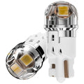2Pcs Super T10 W5W Led Car Light Nichia 3030 Emc Chips Non-polarity Lamp Bulb Auto Dome License Plate Lighting White DC12-50V