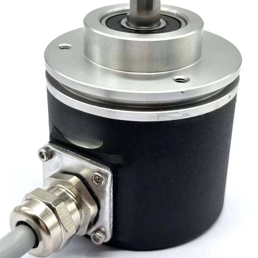 CALT Multi Turn Absolute Rotary Encoder 12 bit CAX60R1264E10RMB Modbus output 12mm shaft 10-30V