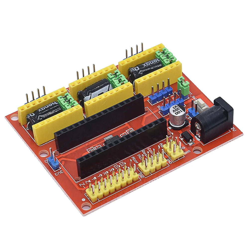 Cnc shield V3 engraving machine 3D Printe+ 4pcs DRV8825 driver expansion board for Arduino + UNOR3 with USB cable
