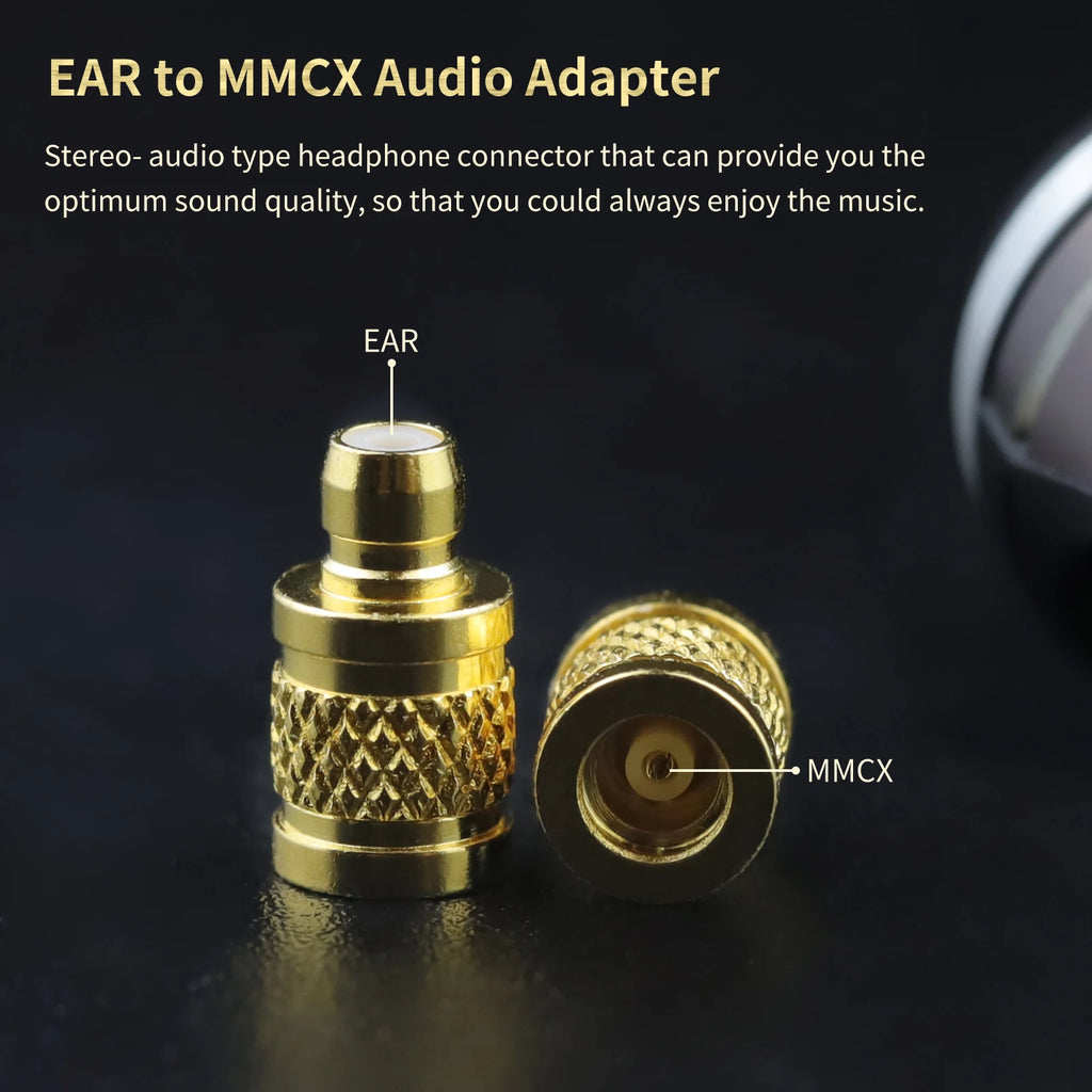 OKCSC Pentaconn EAR Male to MMCX Female Adapter Earphone Connecter for Acoustune HS1650CU/HS1655CU/1670SS/HS1695Ti/1697Ti/ARS153