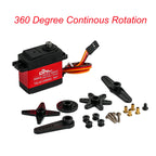 TD-8135MG Digital Servo Motor 35KG 180/270/360 Degree Waterproof Large Torque Angle Controllable 25T Metal Arm RC Cars Aircraft