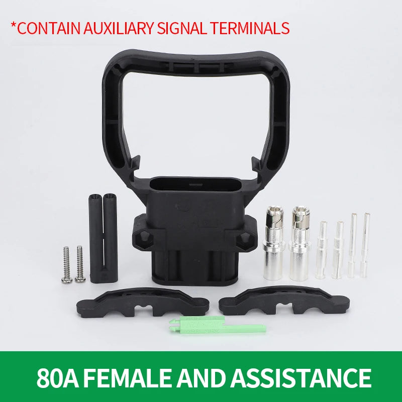 1/5/20 Sets REMA Type 80A 160A 320A Male Female Docking New Energy Industrial Electric Forklift Power Interface Connector