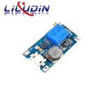 MT3608 DC-DC Adjustable Boost Module 2A Boost Plate Step Up Module with MICRO USB 2V-24V to 5V 9V 12V 28V
