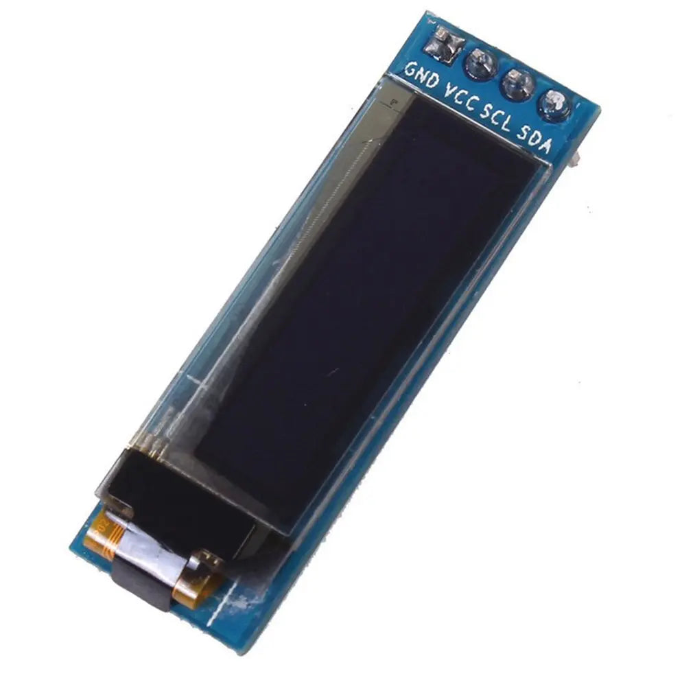 0.91" Blue 128X32 OLED LCD LED Display Module IIC Communicate for ArdunioIIC I2c 0.91 Inch OLED Module 3.3v 5v For Pic
