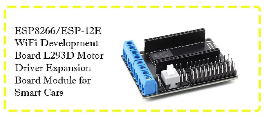 EP1C6Q240C8N EP1C6Q240C6N ESP8266/ESP-12E WiFi Development Board L293D Expansion Board Module for Smart Cars