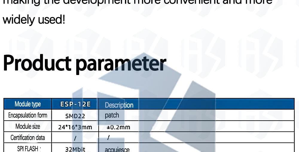 ESP8266 ESP-01 ESP-01S ESP-07 ESP-12 ESP-12E ESP-12F  ESP-07SWIFI wireless module wireless transceiver For arduino