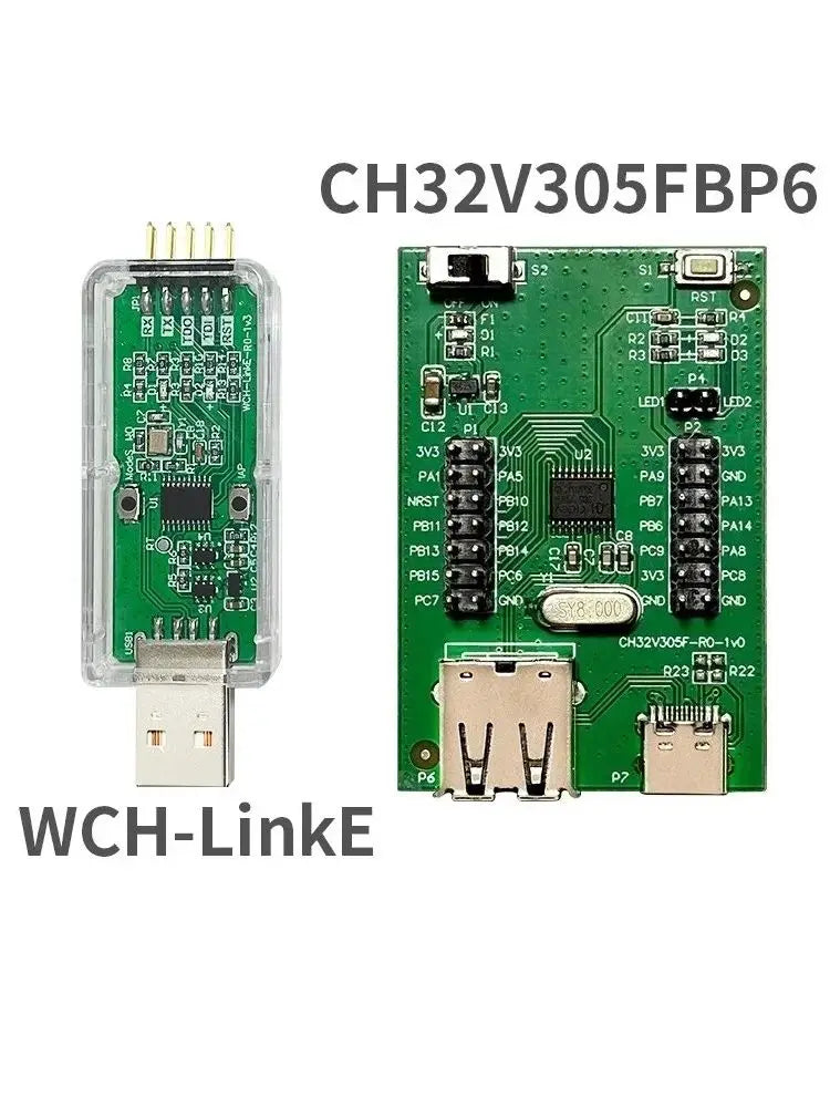 CH32V305 Development Board 32-bit RISC-V Interconnect Microcontroller CH32V305FBP6-EVT Evaluation Board