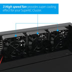 52Pi New DeskPi Super6C Raspberry Pi CM4 Cluster Carrier Mini-ITX Board 6 RPI Compatible CM4 Supported